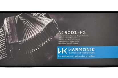 Eletrificação Acordeon Profissional Harmonik AC5001-FX